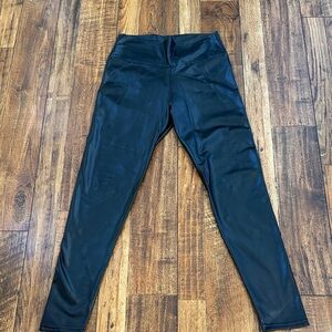 Faux leather leggings S New